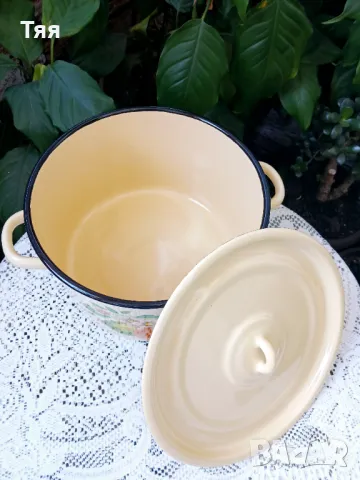 Нови емайлирани тенджери , снимка 3 - Съдове за готвене - 49594447