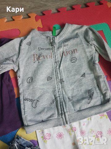 Лот дрехи 86-92см за момиче, снимка 12 - Бебешки дънки - 44192852