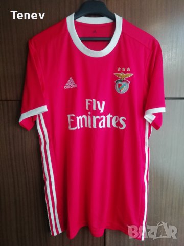 Benfica Adidas Нова Оригинална Футболна Тениска Фланелка Бенфика размер L 2019/2020, снимка 1 - Тениски - 41544761