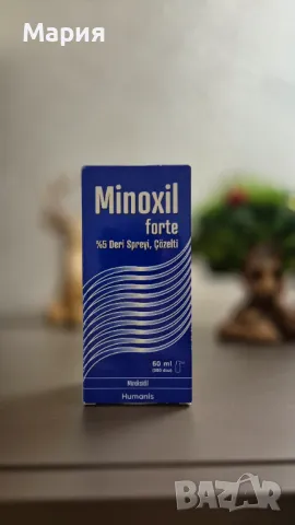 Minoxil Форте %5 спрей - алопеция 60мл, снимка 3 - Продукти за коса - 48371216