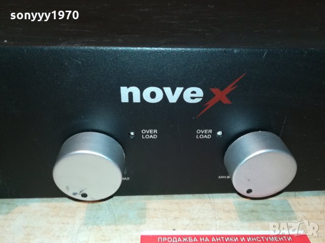 NOVEX AMP6000 2X300W MAIN AMPLIFIER 0310210827, снимка 3 - Ресийвъри, усилватели, смесителни пултове - 34330958