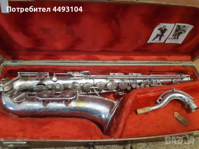 Тенор Саксофон амати, снимка 3 - Духови инструменти - 53233084