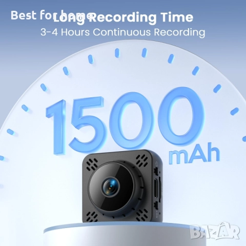 Мини камера, 2K Nanny Cam безжична с 1 година съхранение в облака, снимка 5 - Други - 52573330