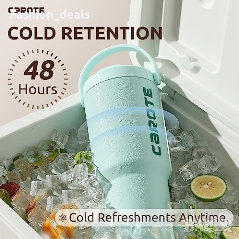 Нова Бутилка за вода CAROTE от неръждаема стомана с вакуумна изолация