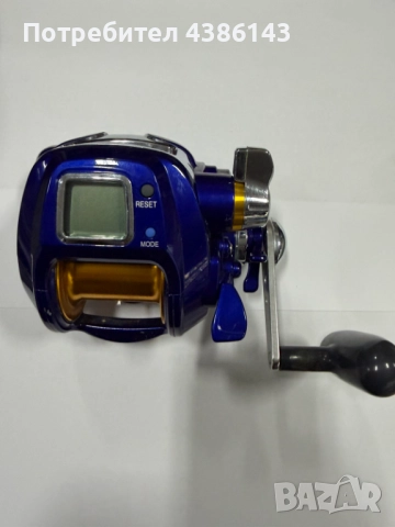 Продавам електрическа макара Daiwa Tanacom 500S, снимка 3 - Макари - 52691216