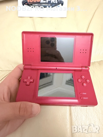 Nintendo DS Lite USG-001 Crimson/Red с оригинална кутия, снимка 5 - Nintendo конзоли - 56169368