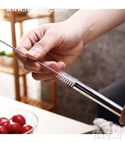 СТОМАНЕНИ ЕКО СЛАМКИ В КОМПЛЕКТ ОТ 2 ИЛИ 4 БРОЯ - код 3000, снимка 4 - Прибори за хранене, готвене и сервиране - 33903754