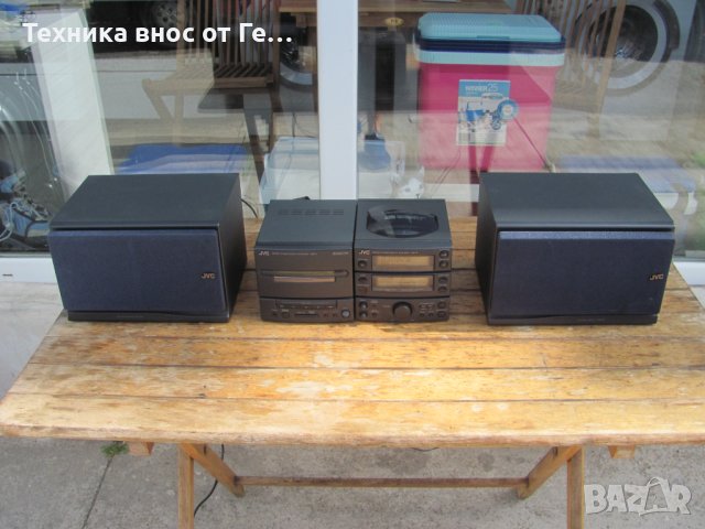 мини аудио система JVC, снимка 2 - Аудиосистеми - 41025685
