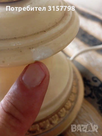 Винтидж настолна лампа, снимка 3 - Настолни лампи - 51169936