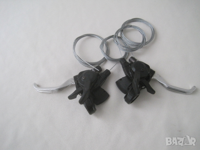 Shimano Deore Lx-ST-m567-команди 3x8 speed, снимка 4 - Части за велосипеди - 44629497