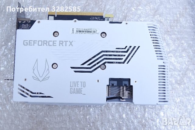 Видеокарта Nvidia ZOTAC GAMING GeForce RTX 3060 TI AMP, снимка 3 - Видеокарти - 41041621