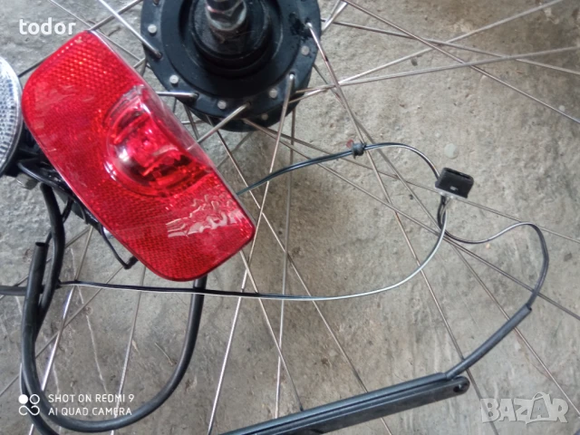 капла с динамоглавина фар и стоп комплект, снимка 8 - Велосипеди - 50504001