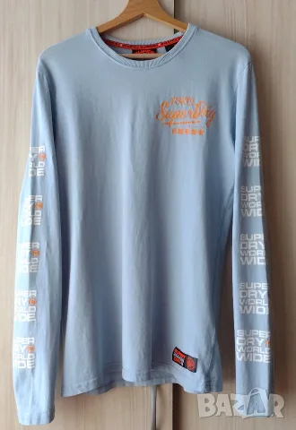 Superdry - мъжка блуза M, снимка 3 - Блузи - 56374170