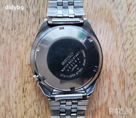 Часовник Seiko 5 Actus Автоматик 23 Jewels 1974 година, снимка 8 - Мъжки - 53750093