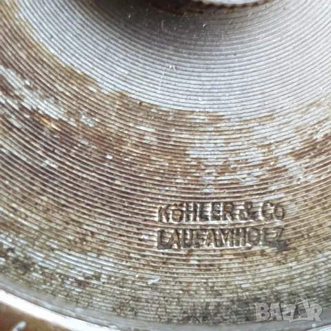 Настолен часовник KÖHLER & CO. / LAUFAMHOLZ,от WW2, снимка 2 - Антикварни и старинни предмети - 49198463