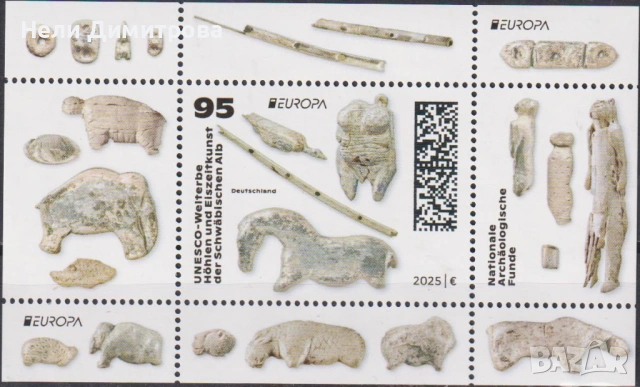 Чисти марки и блок Европа СЕПТ 1991 2025 от Германия, снимка 2 - Филателия - 32506220