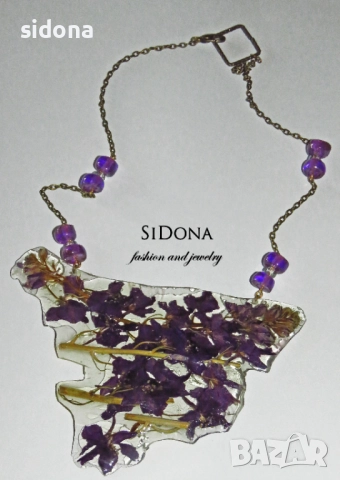 Бижута от смола SiDona fashion&jewelry, снимка 9 - Колиета, медальони, синджири - 38089205