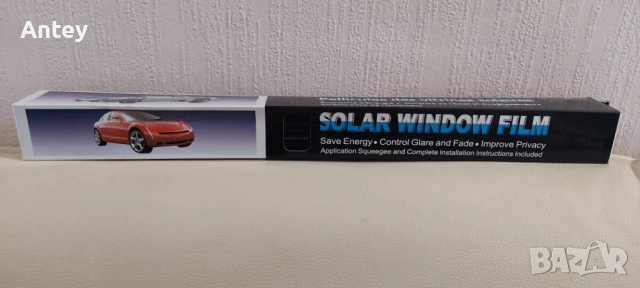 Синьо фолио за прозорци на автомобил, 3 рола в комплекта, снимка 3 - Аксесоари и консумативи - 53152415