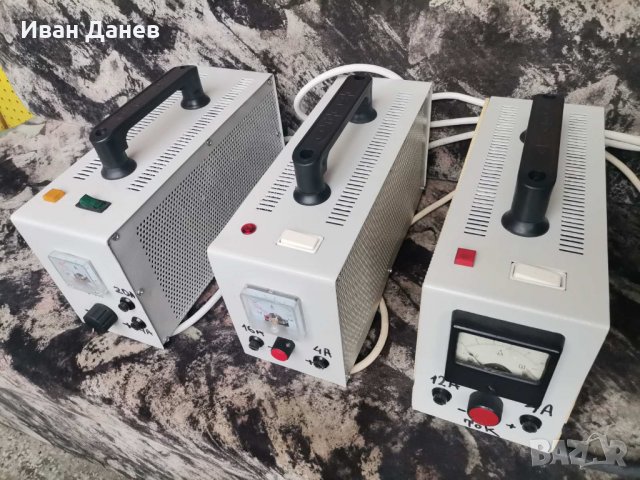 Продавам и ремонтирам зарядни за акумулатори до 200 Аh, български и руски
