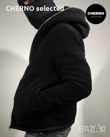 Яке с качулка CORE BY JACK & JONES Sherpa Jacket – Размер L – Отлично състояние, снимка 8 - Якета - 53012634