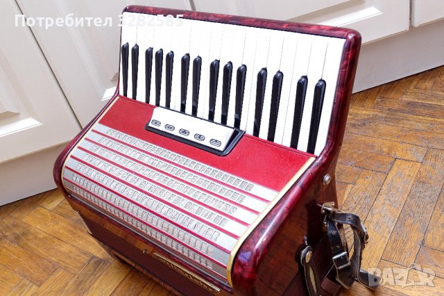 Акордеон Велтмайстер 48 баса, снимка 4 - Акордеони - 39732621