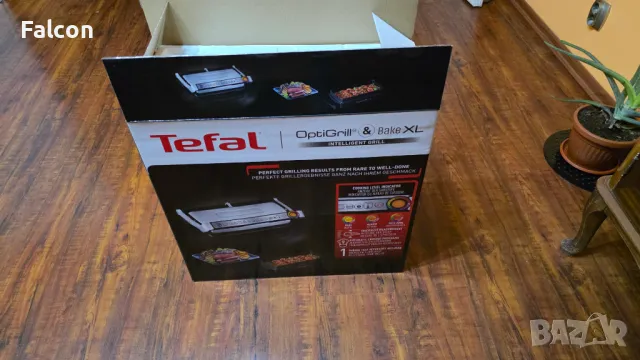 Грил скара Tefal gc724d12 с две години гаранция, снимка 3 - Скари - 49275878