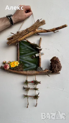 Голямо дървено пано,60см/ 50см ръчна изработка., снимка 4 - Декорация за дома - 49452382