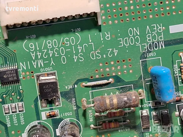 Y-MAIN LJ41-03424A LJ92-01337A PHILIPS 42PF5320/10 ,For 42Inc Display S42SD-YB05, снимка 4 - Части и Платки - 48303363