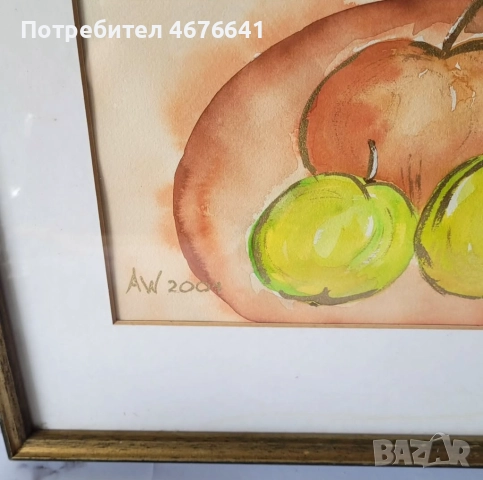 Картина с плодове , снимка 3 - Гоблени - 52918147