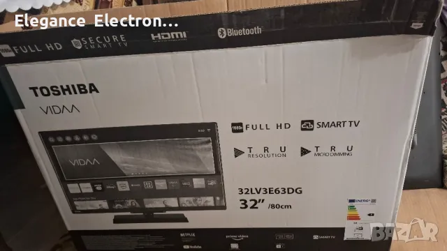 Lcd телевизор Toahiba 32lv3e63dg. За Части!! , снимка 7 - Телевизори - 48395544