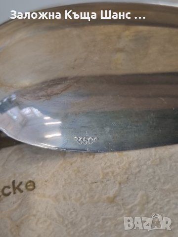 Антикварен комплект сребърни прибори 835 проба , снимка 6 - Антикварни и старинни предмети - 41955989