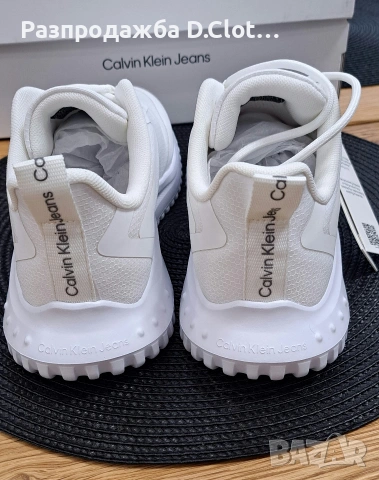 Calvin klein бели дамски маратонки , снимка 6 - Маратонки - 51087648