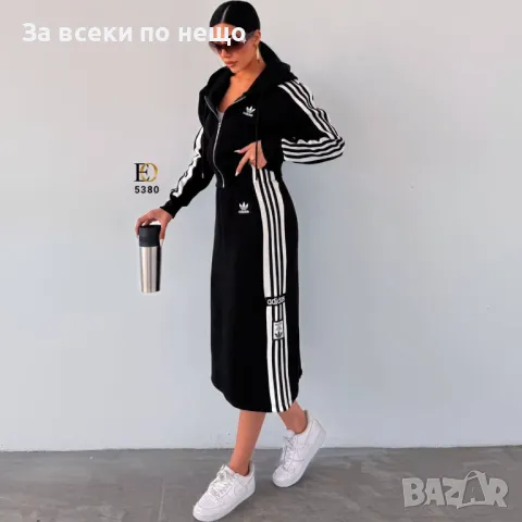 Дамски комплект Adidas - Налични различни цветове Код D1008, снимка 4 - Комплекти - 47399223