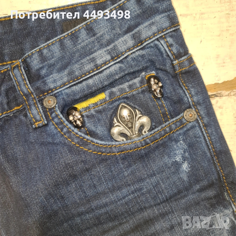 Тотална разпродажба-Унисекс Дънки-PHILIPP PLEIN-от 350лв, снимка 5 - Дънки - 53477879