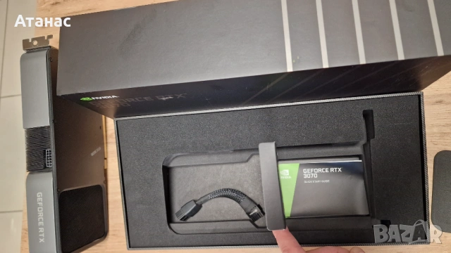 NVIDIA GeForce RTX 3070 Founders Edition, снимка 9 - Видеокарти - 53623542