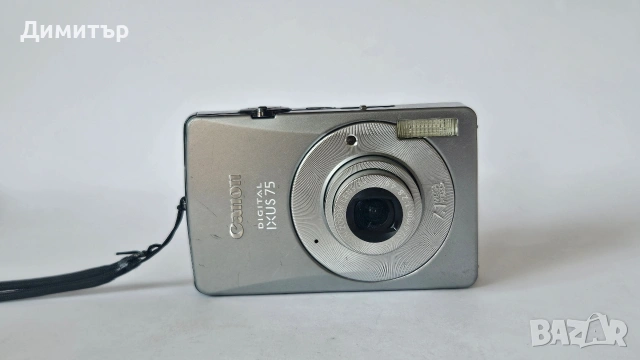 Canon Ixus 75 дигитален фотоапарат камера 7.1mp 3x zoom, снимка 4 - Фотоапарати - 53380375