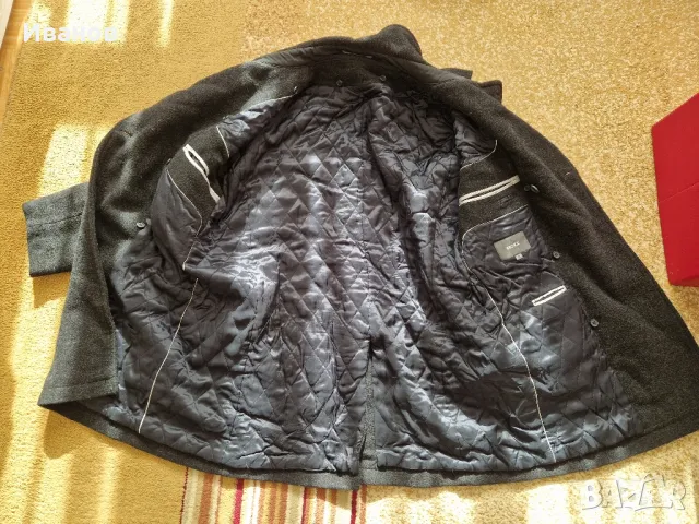 Мъжко вълнено палто 54 / L-XL, снимка 5 - Якета - 48076706
