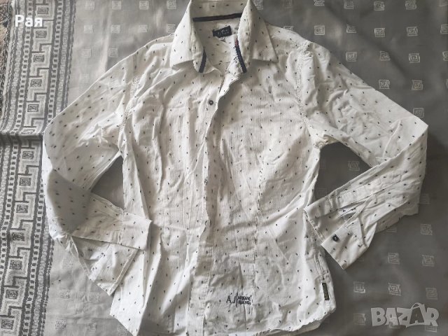 Мъжка риза Armani Jeans , снимка 2 - Ризи - 51206875