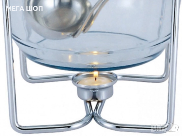 Съд за затопляне Bohmann, 4л., за супа, Стоманен капак, Стъкло, Инокс, снимка 4 - Аксесоари за кухня - 52643549