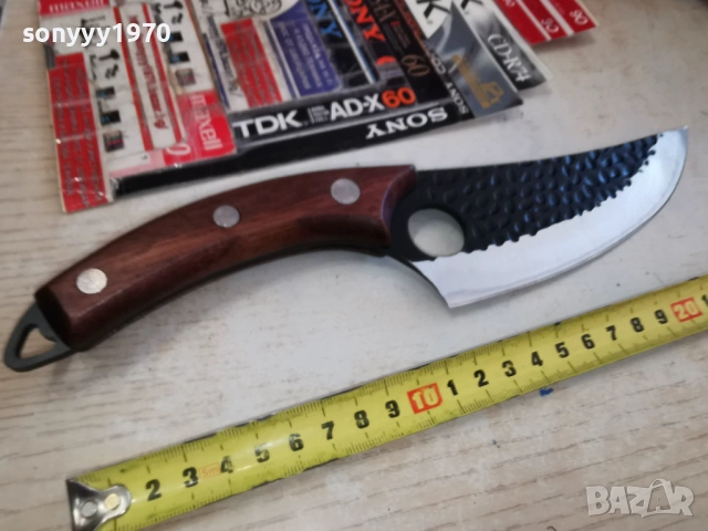 МАСИВЕН КРИВ НОЖ С ОТВОР 2702261933, снимка 8 - Ножове - 53649745