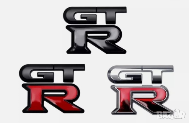Емблема за Нисан ГТР / Nissan GTR емблема / БЕЗПЛАТНА ДОСТАВКА