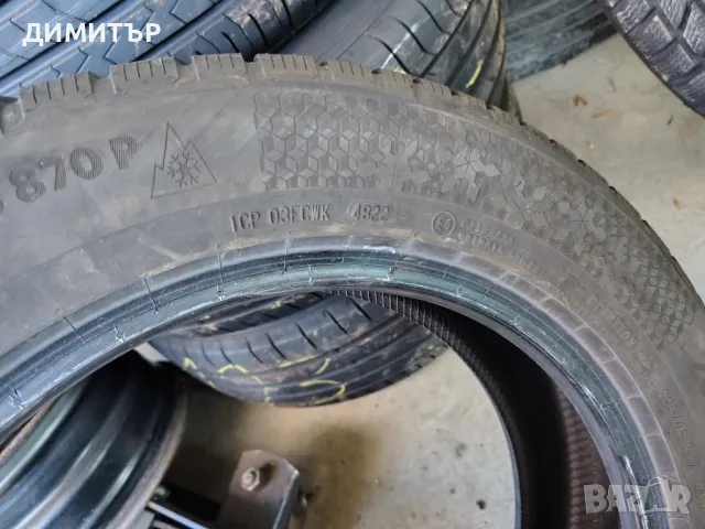 2бр.зимни гуми CONTINENTAL 205/60/17 93H DOT 4822, снимка 6 - Гуми и джанти - 49261752