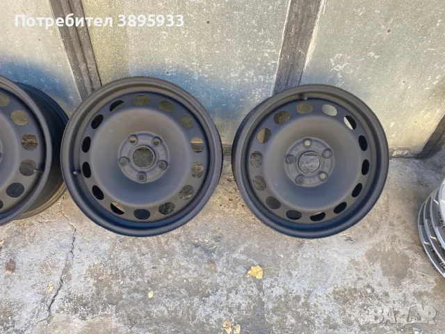 Оригинални стоманени джанти за VW Golf V, VI, Touran, Caddy. Audi Skoda, Seat, снимка 6 - Гуми и джанти - 43576230