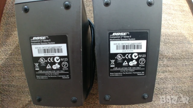 Bose Companion 2 Series II, снимка 5 - Bluetooth тонколони - 50687667