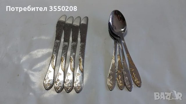 Ножове и лъжици, х 4 броя, снимка 1