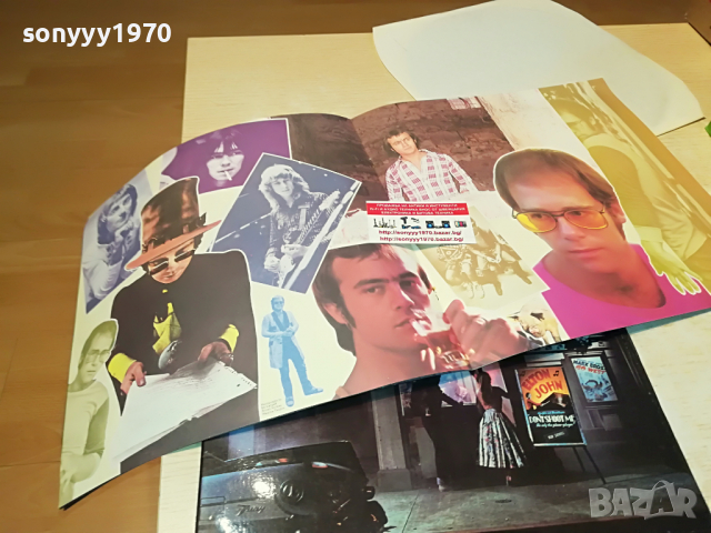 ПОРЪЧАНА-ELTON JOHN MADE IN ENGLAND ПЛОЧА И АЛБУМ СНИМКИ 1703221717, снимка 6 - Грамофонни плочи - 36140117
