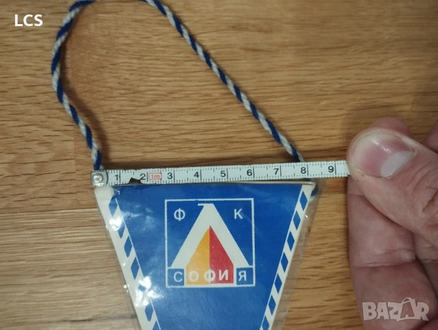  Левски Старо Флагче Флаг от 1990 г. Футбол , снимка 5 - Футбол - 53528198