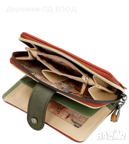 Портфейл Anekke Piece&Love Camel 38809-909, снимка 4 - Портфейли, портмонета - 50125591