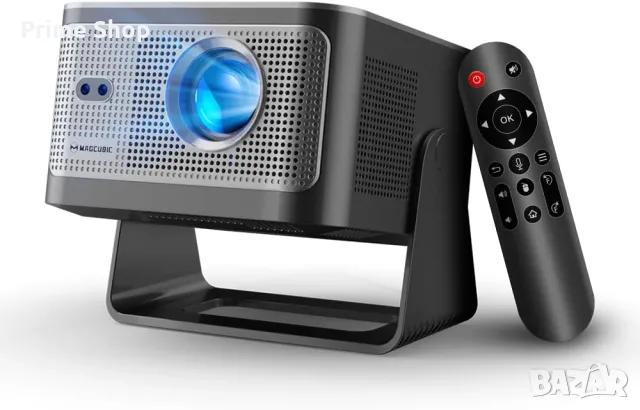 Смарт проектор за домашно кино Magcubic HY350Max, Full HD 1080P, 4K/8K, 600 ANSI, WiFi 6, BT 5.4