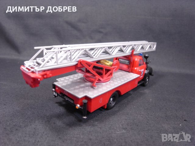 1/43 МЕТАЛНА КОЛИЧКА МАЩАБЕН МОДЕЛ КАМИОН ПОЖАРНА КОЛА OPEL BLITZ, снимка 4 - Колекции - 42343662
